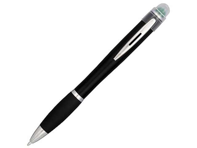 Nash чёрная шариковая ручка с фломастером, зеленый