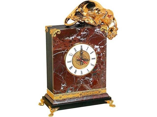 Интерьерные часы Credan, коричневый/золотистый