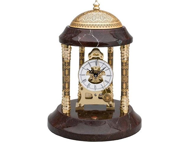 Интерьерные часы Credan, коричневый/золотистый