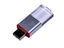 USB 2.0- флешка промо на 16 Гб прямоугольной формы, выдвижной механизм (арт. 6580.16.01)