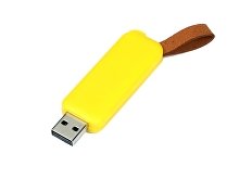 USB 3.0- флешка промо на 128 Гб прямоугольной формы, выдвижной механизм (арт. 6644.128.04)