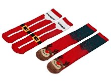 Набор носков с рождественской символикой, 2 пары (арт. 869111)