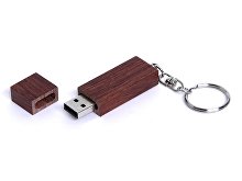 USB 2.0- флешка на 16 Гб прямоугольная форма, колпачок с магнитом (арт. 6602.16.01)