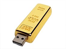 USB 3.0- флешка на 128 Гб в виде слитка золота (арт. 6681.128.05)