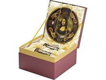 Подарочный набор «Мона Лиза»: блюдо для сладостей, две кружки (арт. 827501)