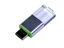 USB 2.0- флешка промо на 16 Гб прямоугольной формы, выдвижной механизм (арт. 6580.16.03)