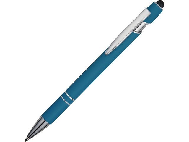 Ручка-стилус металлическая шариковая «Sway» soft-touch (арт. 18381.22p ...