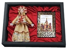 Подарочный набор «Только в России»: кукла декоративная, шоколадные конфеты «Конфаэль» (арт. 13511) Подарочный набор «Только в России»: кукла декоративная, шоколадные конфеты «Конфаэль» (арт. 13511)