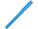 Ручка пластиковая шариковая трехгранная «Nook» с подставкой для телефона в колпачке, голубой/белый