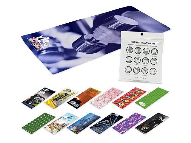 Многофункциональная бандана с возможностью полноцветной печати thumbnail