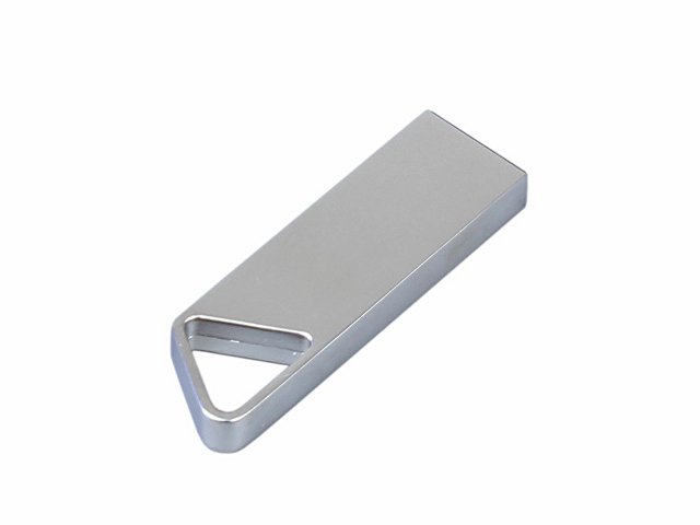 USB 2.0-флешка на 128 Гб с мини чипом и отверстием для цепочки — фото 3