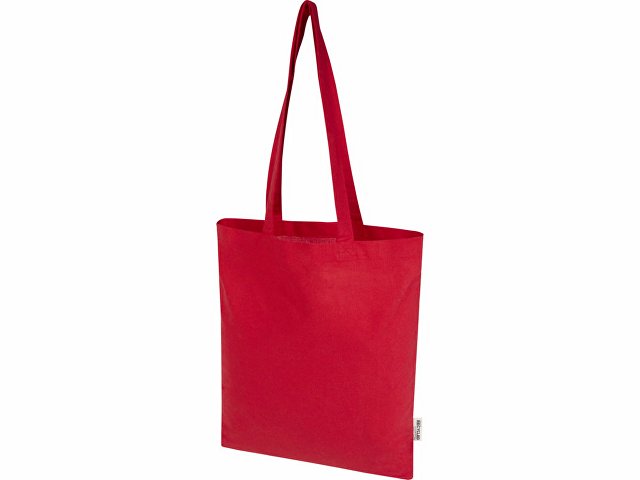 Эко-сумка «Мадрас Блэнд» из переработанного хлопка 140 г/м2