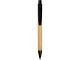 Ручка шариковая "Borneo" из бамбука, черный, черные чернила