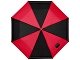 Зонт Spark 21" трехсекционный механический, черный/красный