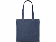 Джинсовая сумка-шоппер «Indigo» с широкими лямками