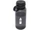 Спортивная бутылка Ryder из переработанного ПЭТ-пластика объемом 900 мл с многофункциональной крышкой, сертифицированная RCS - сплошной черный