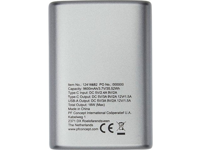 Внешний аккумулятор «Tron Mini», 9600 mAh thumbnail