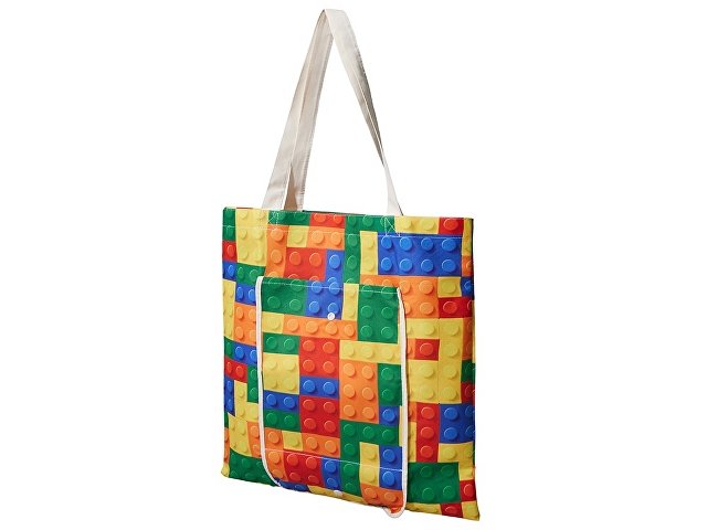 Складная сумка для шопинга с возможностью полноцветной печати thumbnail