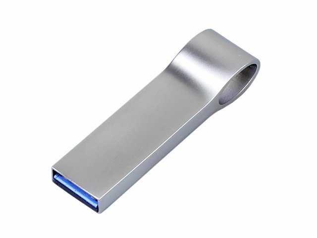 USB 3.0-флешка на 16 Гб с мини чипом и боковым отверстием для цепочки thumbnail