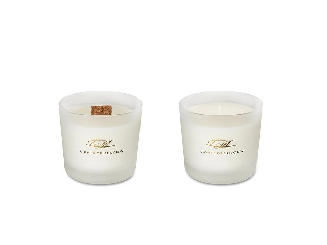 Набор для создания 2-х ароматических свечей: имбирный пряник, рождественская елка thumbnail