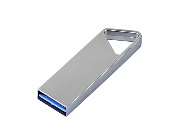 USB 2.0-флешка на 4 Гб с мини чипом и отверстием для цепочки — фото 2