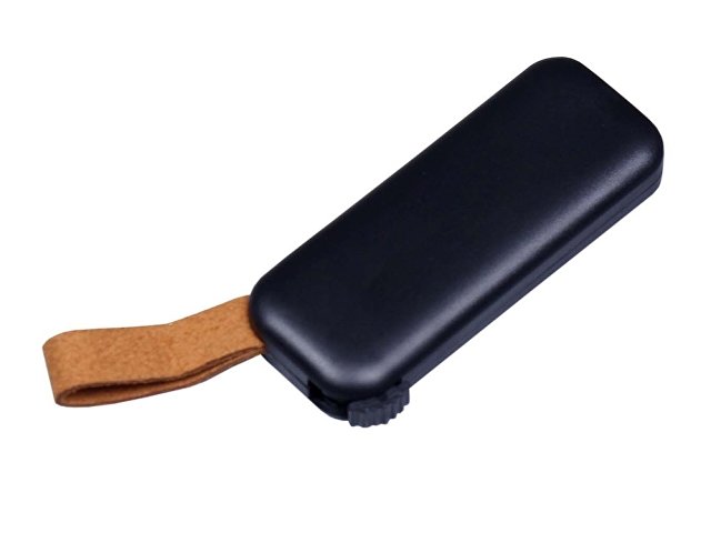 USB 3.0- флешка промо на 32 Гб прямоугольной формы, выдвижной механизм — фото 2