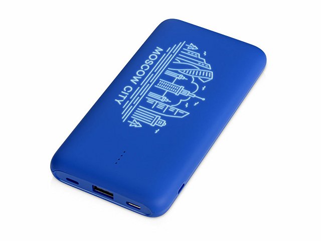 Внешний беспроводной аккумулятор с подсветкой лого «Reserve X» v.2 (ярче подсветка), 8000 mAh thumbnail