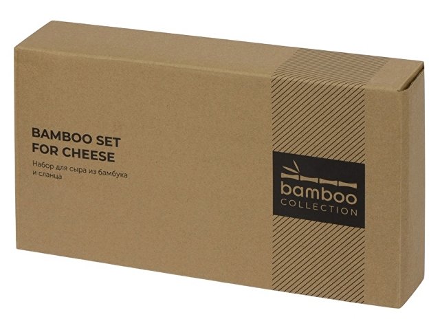 Набор для сыра из бамбука и сланца «Taleggio» thumbnail