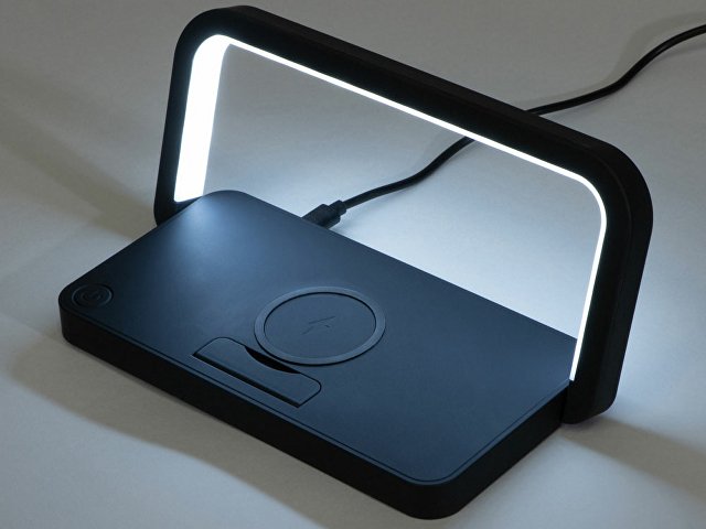 Беспроводная зарядка с лампой и подставкой «Robo», 10 Вт thumbnail