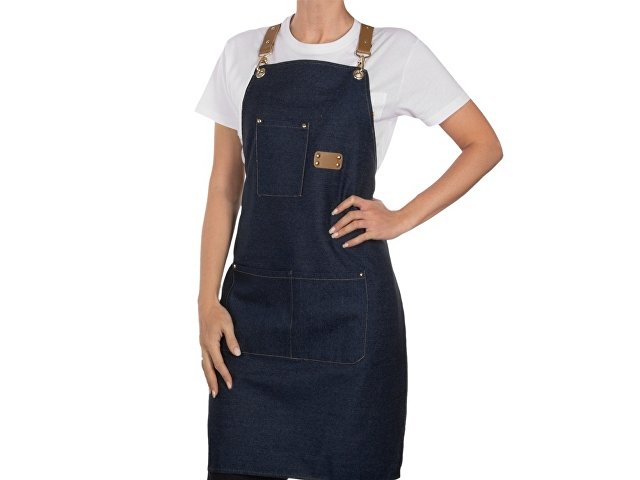 Джинсовый фартук с карманами «Fry» thumbnail