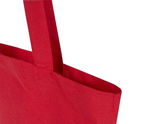 Эко-сумка «Мадрас Блэнд» из переработанного хлопка 140 г/м2 — фото 4