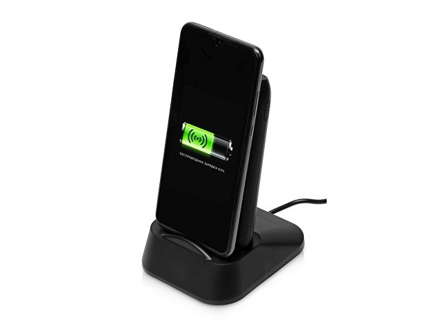 Беспроводное портативное зарядное устройство с зарядной станцией «UnIQ», 10000 mAh thumbnail