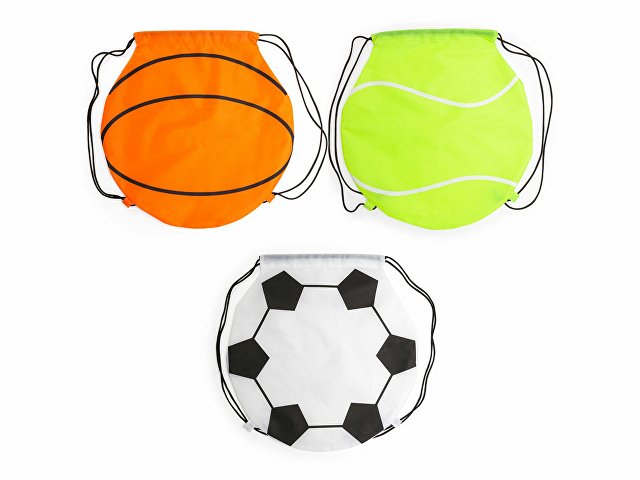 Рюкзак-мешок MILANO в форме баскетбольного мяча thumbnail