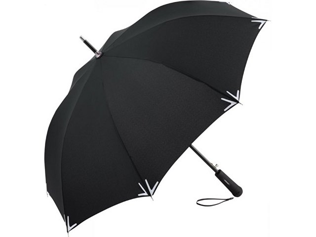 Зонт-трость «Safebrella» с фонариком и светоотражающими элемента