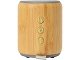 Портативная колонка из бамбука "Bongo", натуральный (Р)