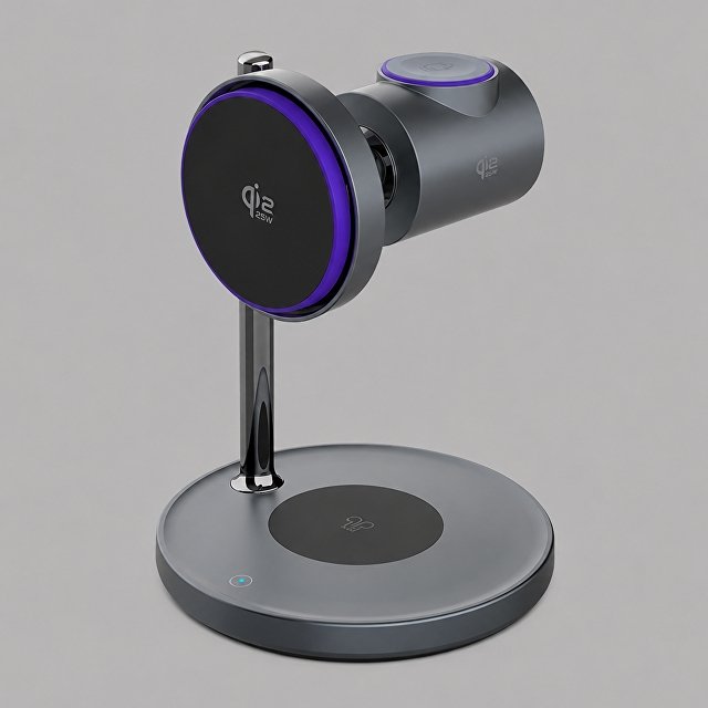 Беспроводная зарядная станция 3 в 1 QI2.2 Max Power — фото 1