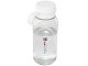 Спортивная бутылка Ryder из переработанного ПЭТ-пластика объемом 900 мл с многофункциональной крышкой, сертифицированная RCS - Белый