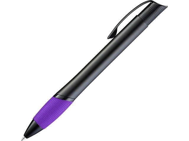 Ручка шариковая металлическая "OPERA M", фиолетовый/черный