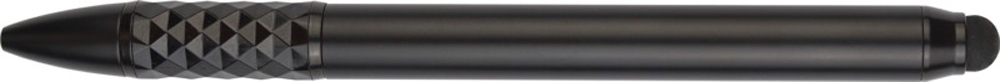 Ручка-стилус металлическая шариковая Tactical Dark 6