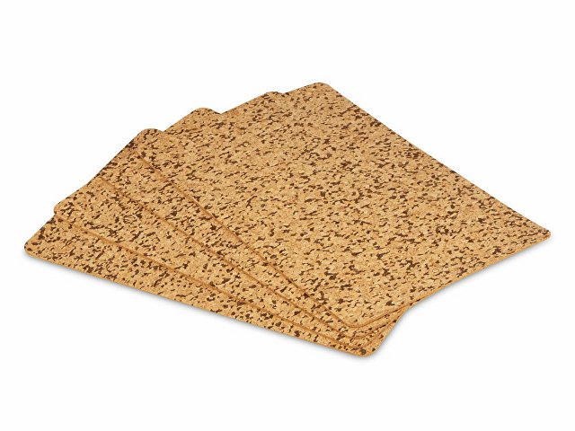 Набор подставок под горячее из пробки «Dinner» thumbnail