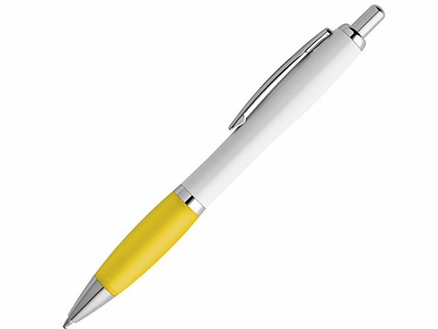 MOVE BK.  Шариковая ручка с зажимом из металла, Желтый