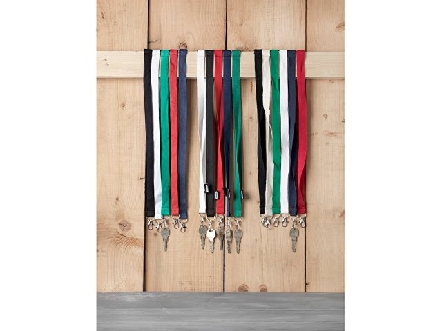 Ремешок на шею с карабином «Tom» из переработанного ПЭТ thumbnail