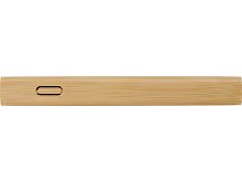Внешний беспроводной аккумулятор из бамбука «Bamboo Air», 10000 mAh (арт. 392398), фото 8