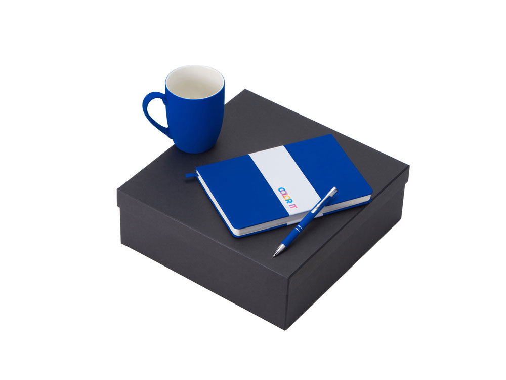 Подарочный набор «COLOR IT» с блокнотом, металлической ручкой и кружкой