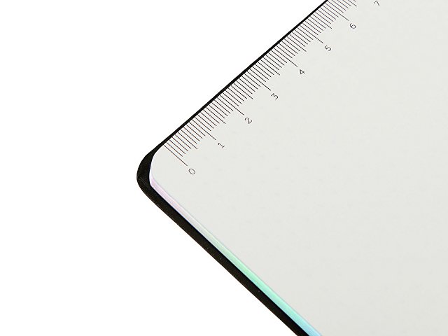 Блокнот А5 в гибкой обложке «Fellini» с голографическим срезом