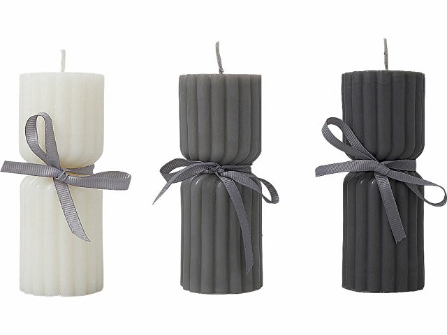 Набор свечей с гранями «Vela»