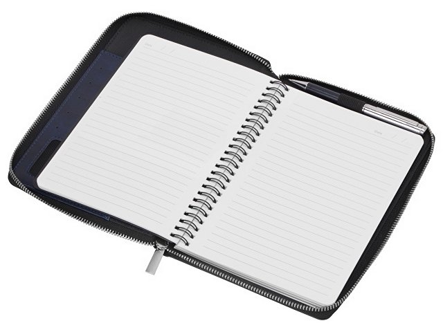 Бизнес-блокнот на молнии А5 «Fabrizio» с RFID защитой thumbnail