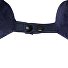 Подушка Basic из микрофибры с эффектом памяти U-shape, синий