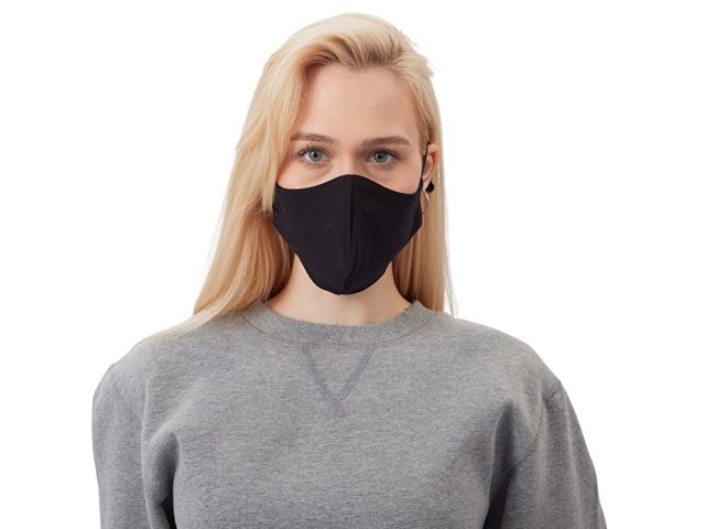 Маска для лица многоразовая с фиксаторами thumbnail