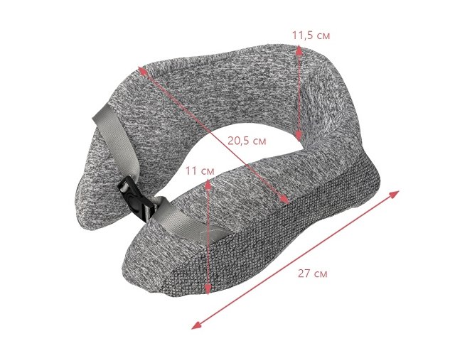 Подушка дорожная с эффектом памяти thumbnail